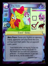 My Little Pony The Vote Marks in Time CCG Card