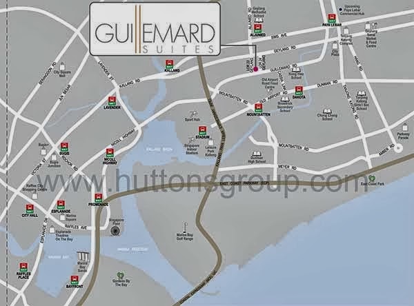 Guillemard Suites Location Map