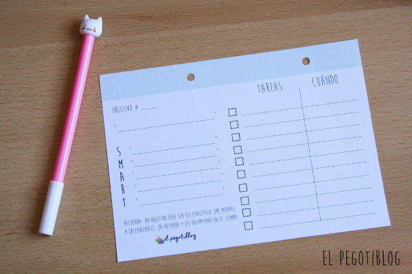 Fija tus objetivos SMART con esta hoja (descargable)