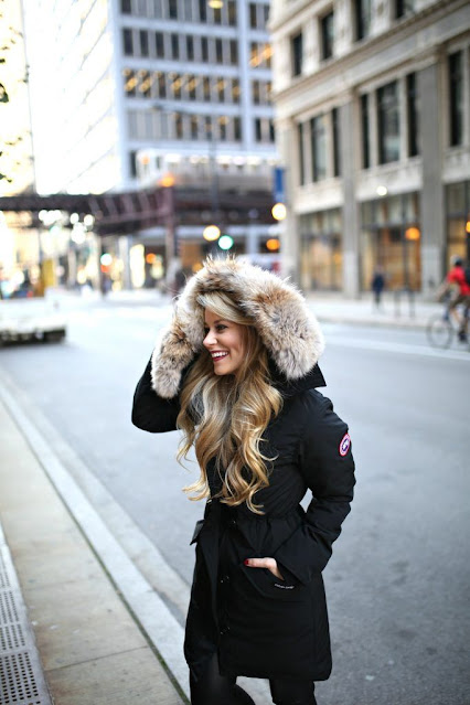 Trending: Black Parka Coats