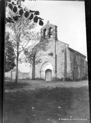 Vieille photo de famille d'Auvergne