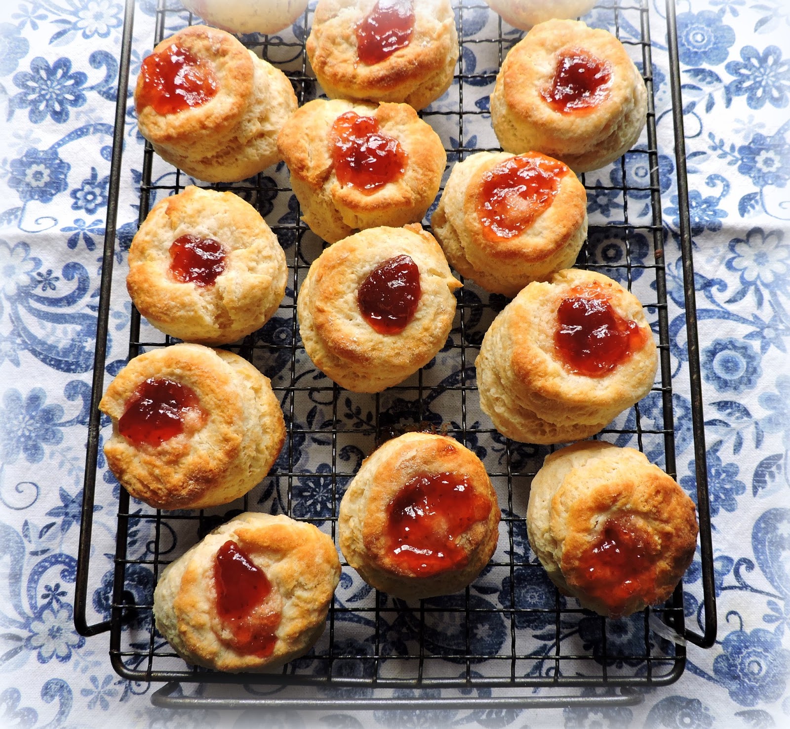 The English Kitchen Jam Filled Buns