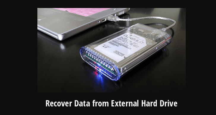 How to Recover Data from External Hard Drive?