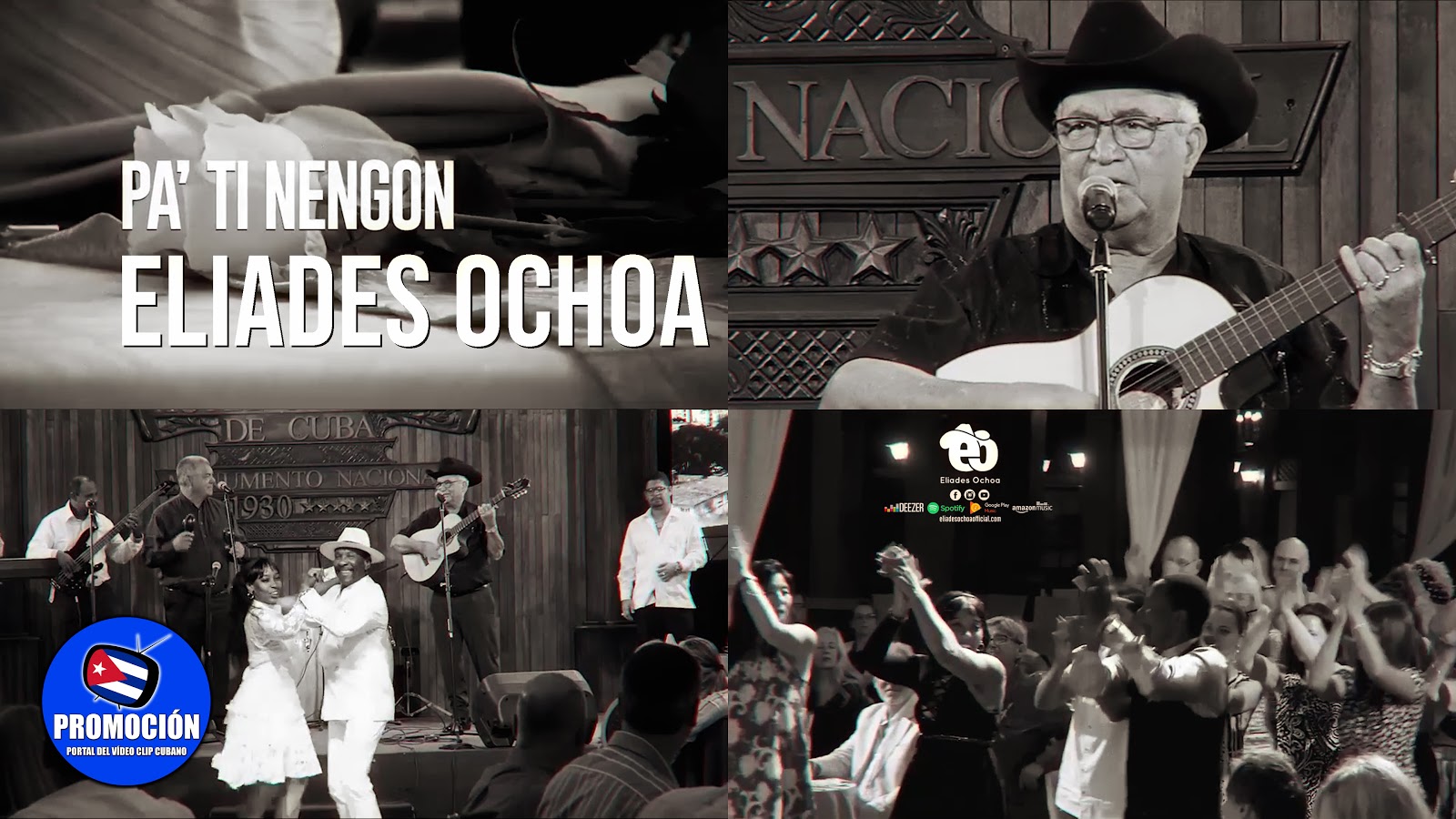 Eliades Ochoa - ¨Para ti Nengón¨ - Videoclip. Portal Del Vídeo Clip Cubano. Música tradicional bailable cubana. Son. Cuba.
