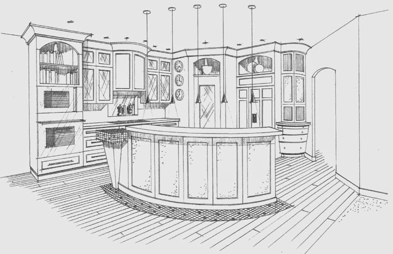 Interior Design Kitchen Drawings | Interiors Design House