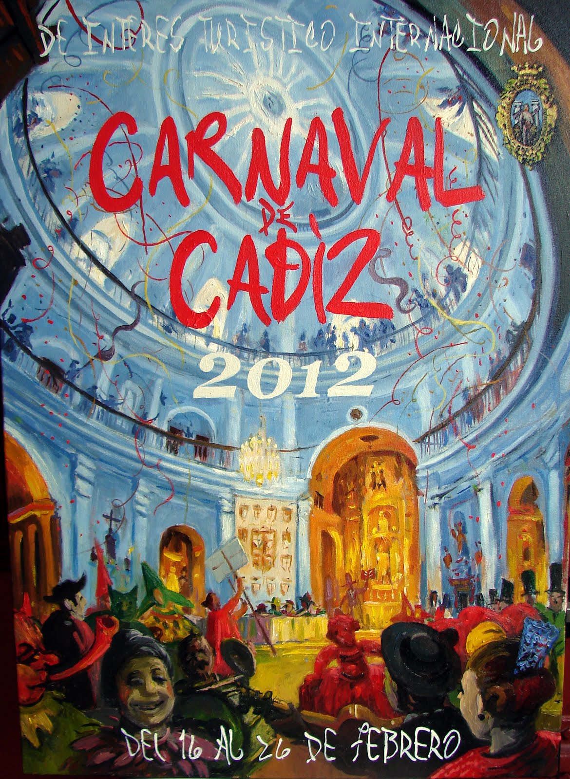 CARTEL DEL CARNAVAL DE CÁDIZ 2012