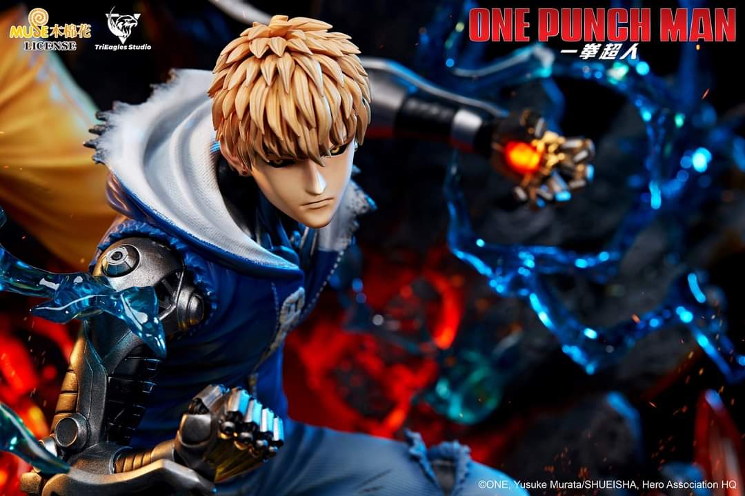 Figura One Punch-Man Saitama y Genos por TriEagles Studio