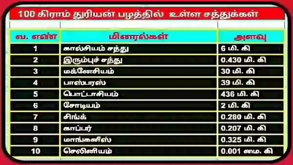 துரியன் பழம் நன்மைகள், சத்துக்கள், தீமைகள் துரியன் பழத்தில் உள்ள சத்துக்கள் தாதுக்கள்
