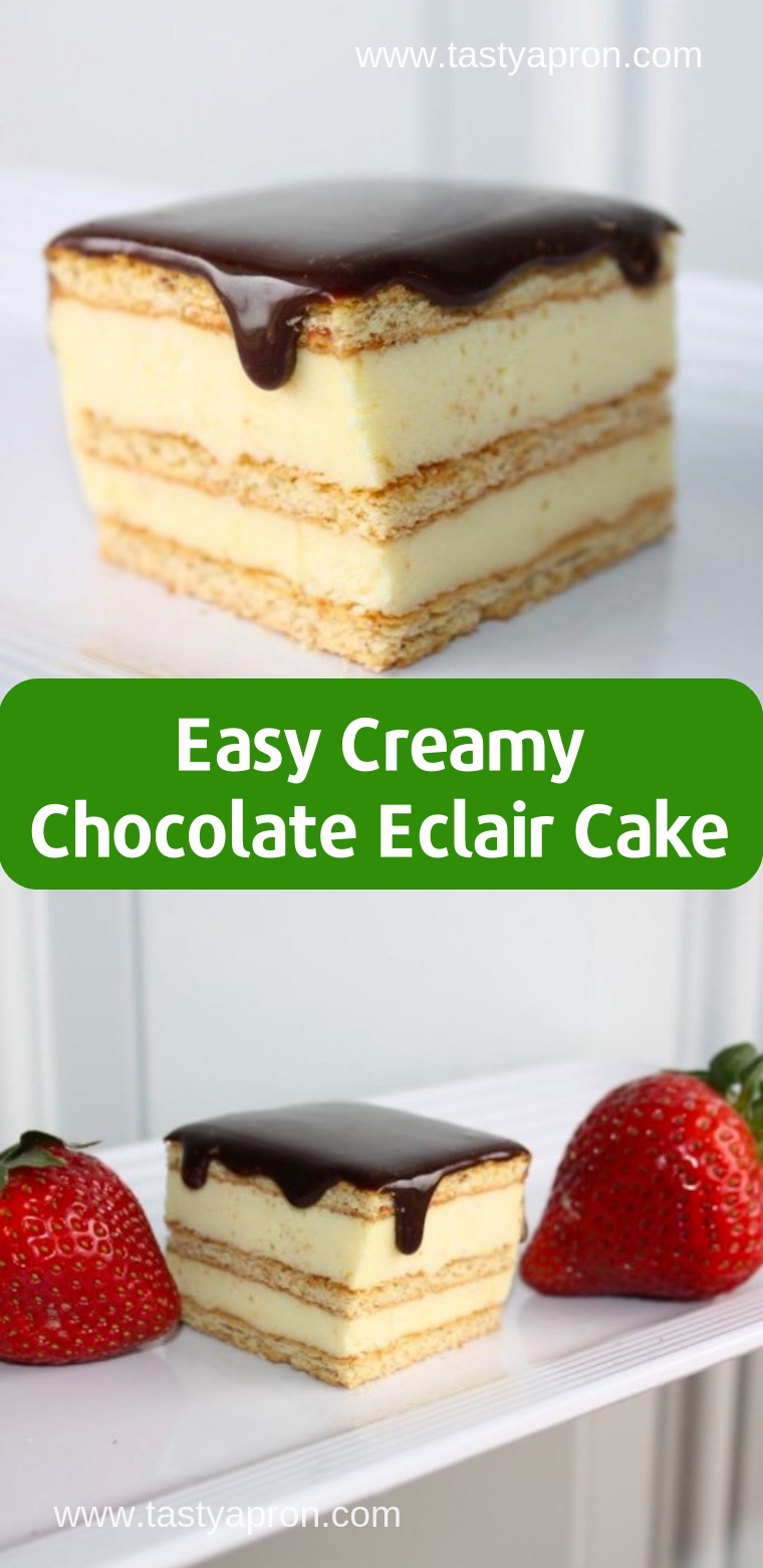 Chocolate Eclair Cake Recipe Joki's Kitchen