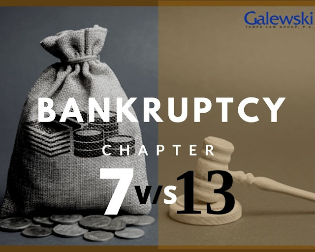Tampa Bankruptcy Chapter 7 vs Chapter 13