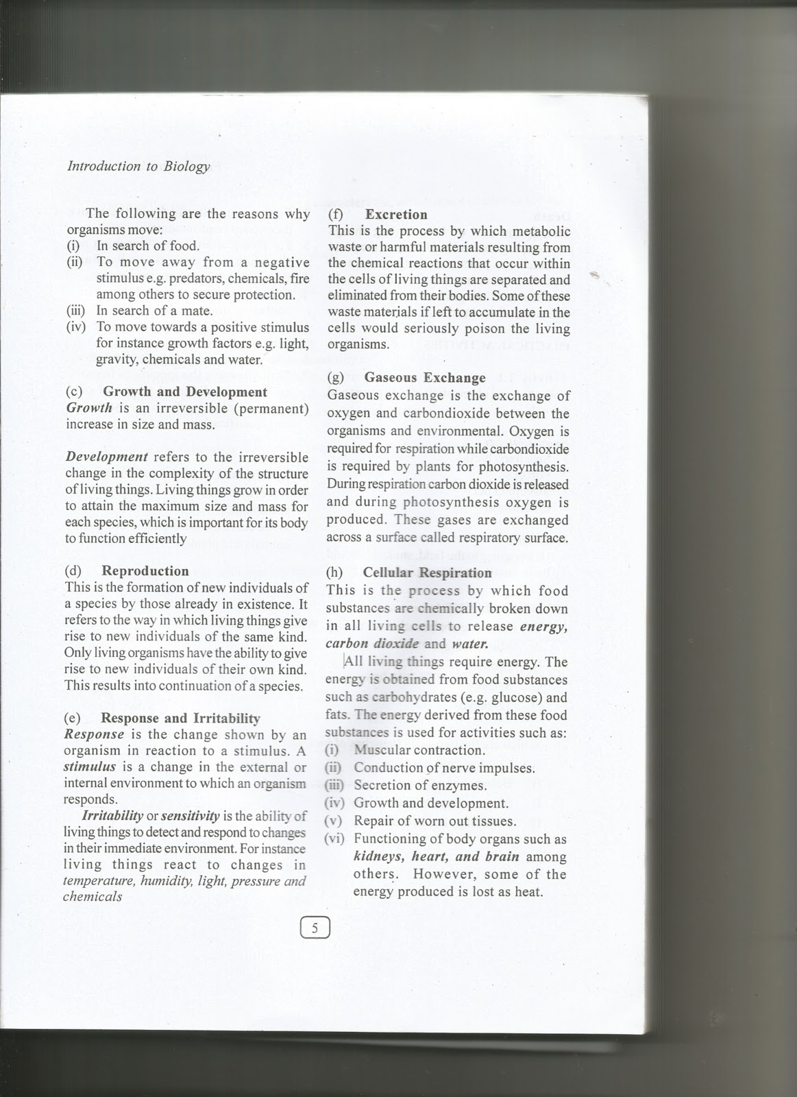 High school biology essays pdf image