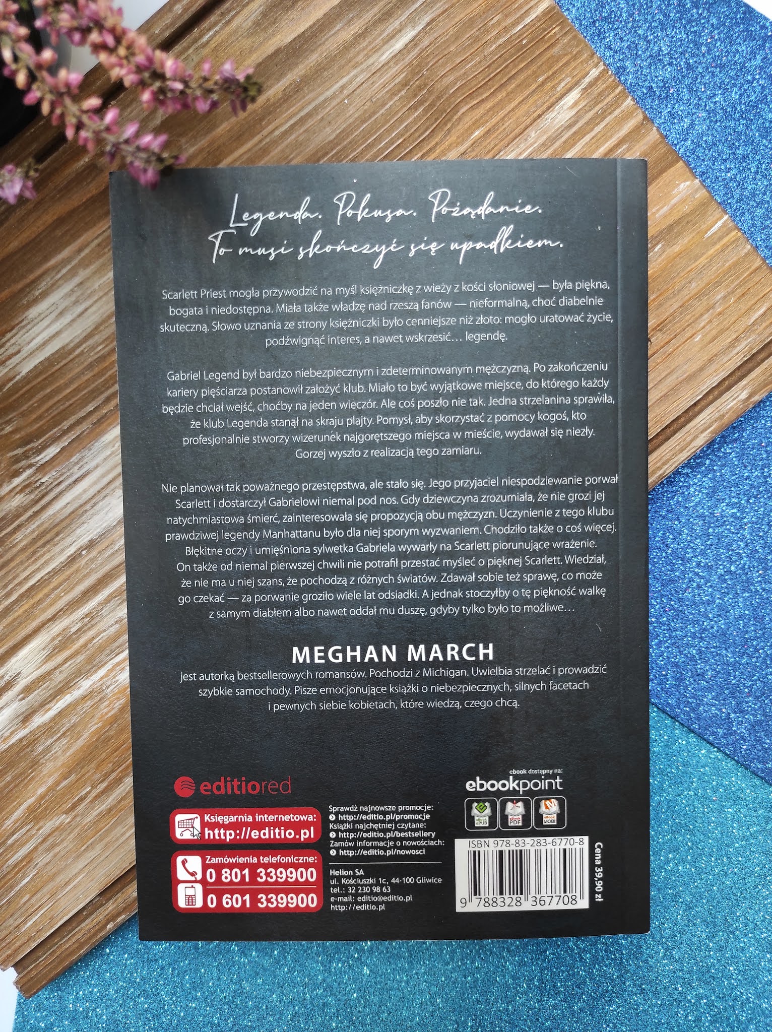 "Upadek legendy" Meghan March - recenzja