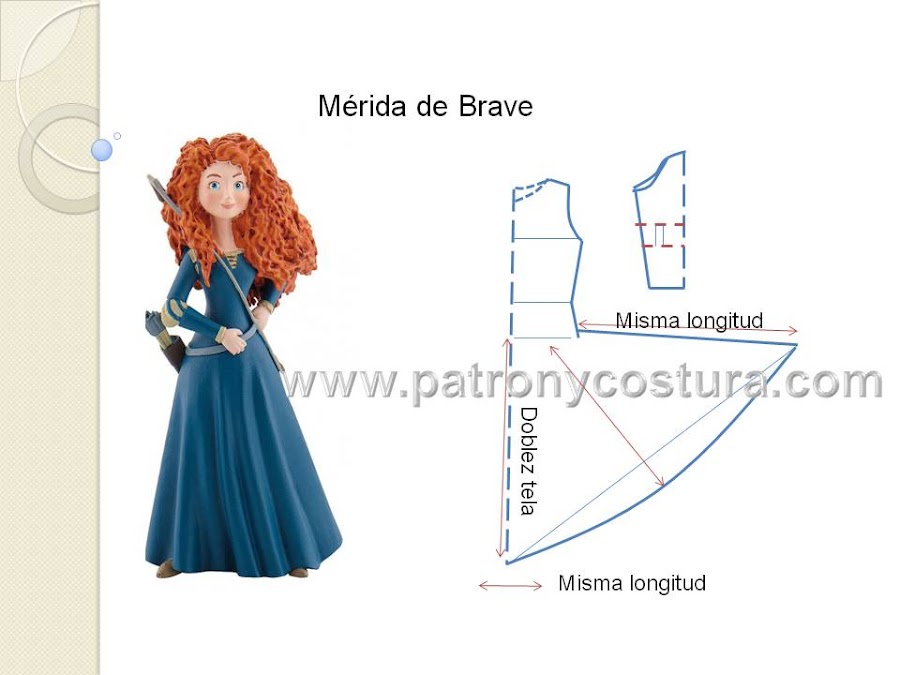 www.patronycostura.com/Mérida-de-brave-disfraz.Tema-200.html