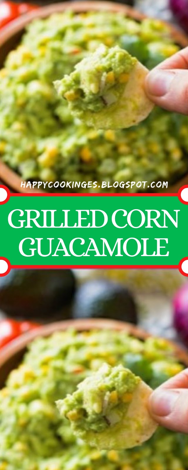 Grilled Corn Guacamole