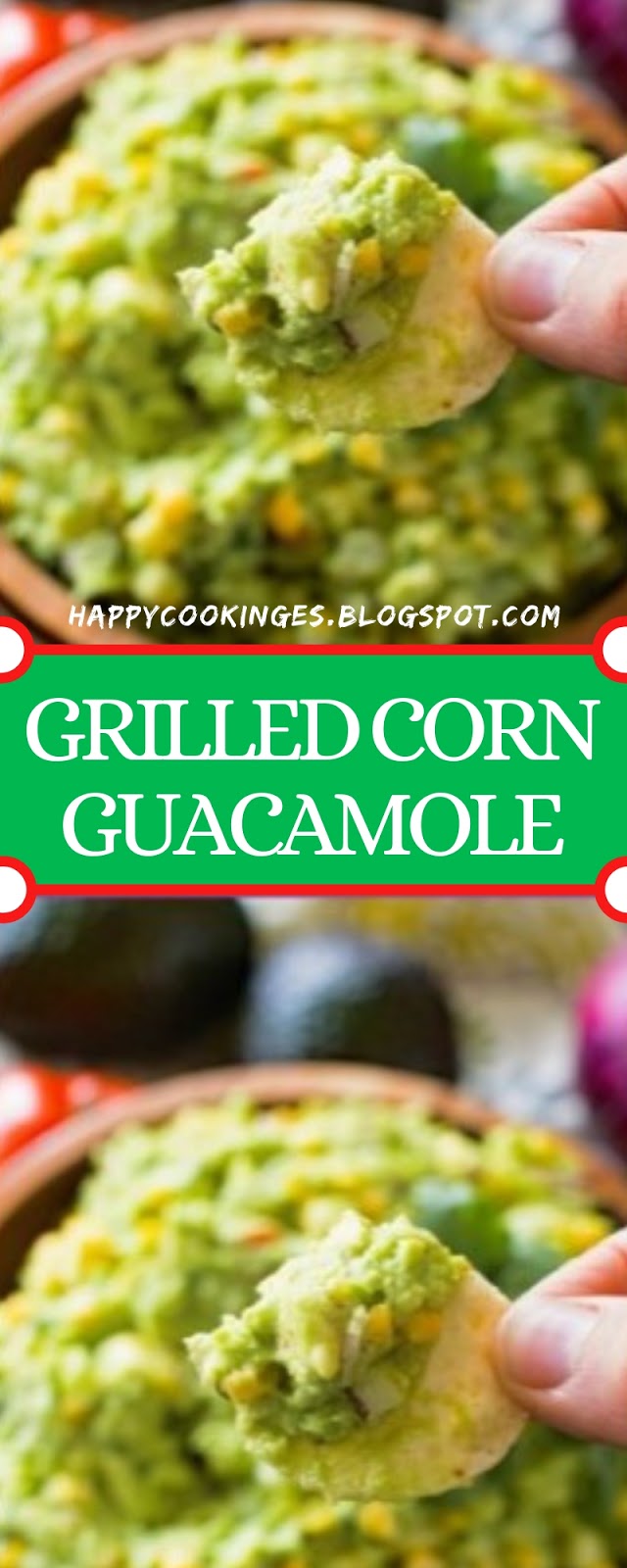 Grilled Corn Guacamole
