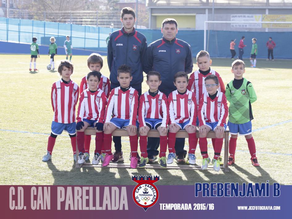 PREBENJAMÍN B - C.D.CAN PARELLADA TEMPORADA 2015 -16