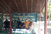 Satgas TMMD ke-111 Kodim 0204/DS Buka Posyandu Bagi Warga