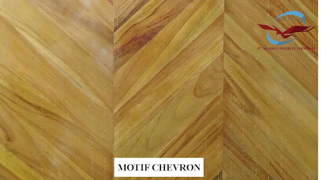 motif lantai kayu chevron
