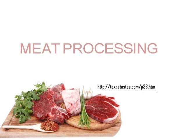 meat processing equipment