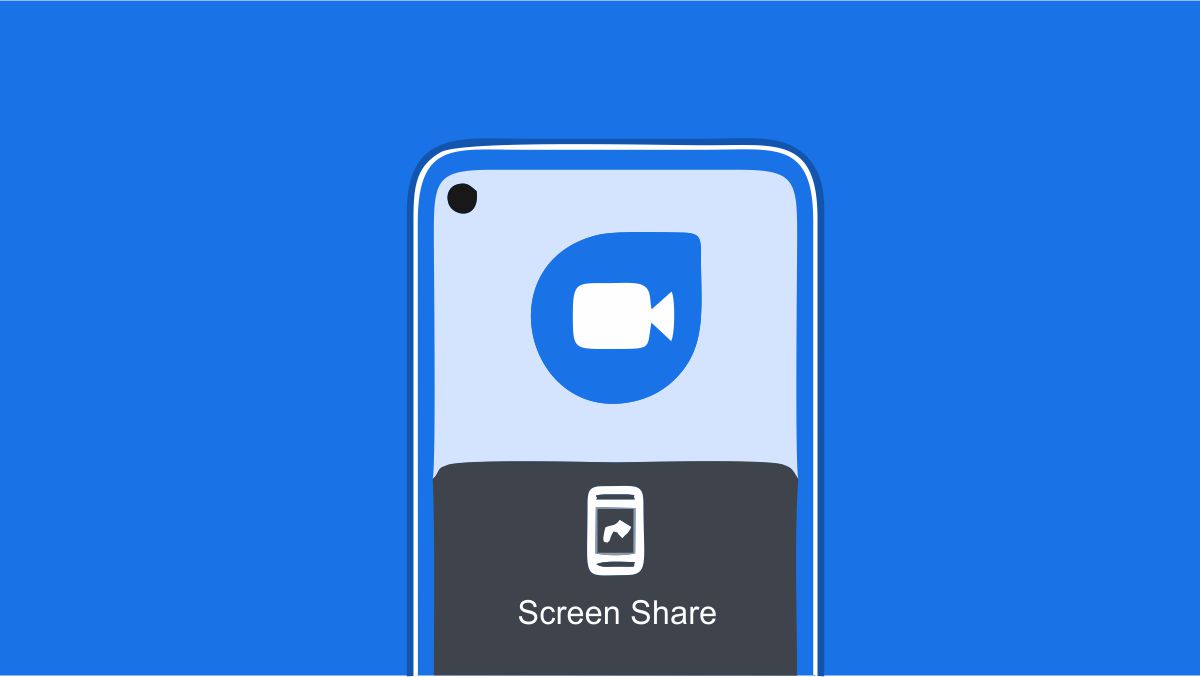Menampilkan Layar Android pada Google Duo Menampilkan Layar Android pada Google Duo