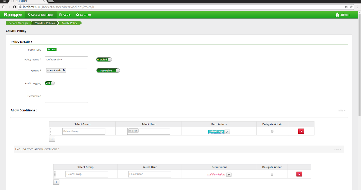 Open Source Security Authorizing access to Apache Yarn using Apache Ranger