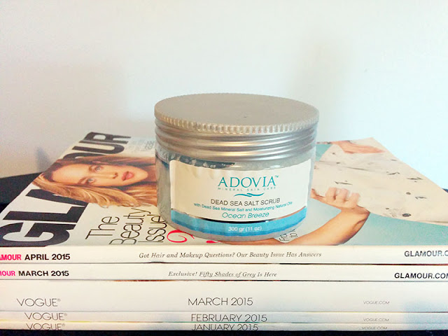 adovia dead sea salt scrub