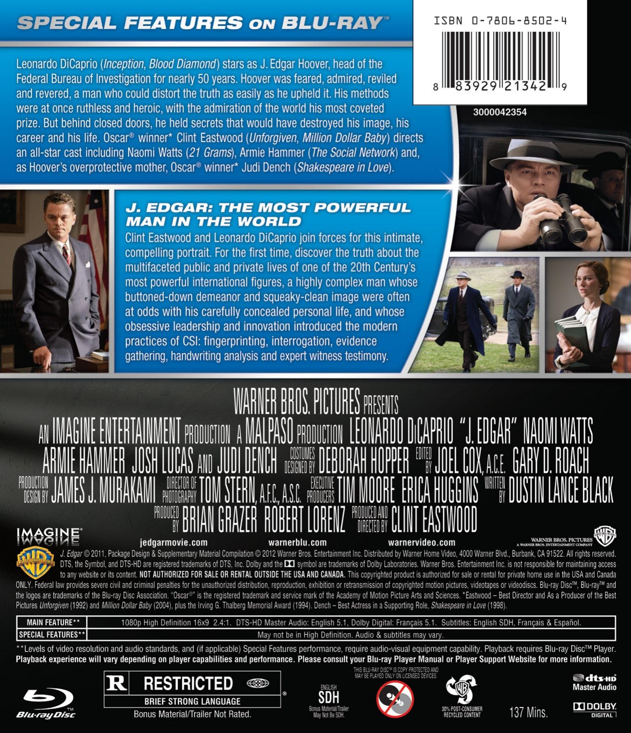 J Edgar 2011 HD Stream StreamKistetv