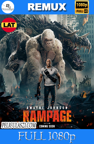 Rampage Devastación (2018) Full HD REMUX 1080p Dual-Latino