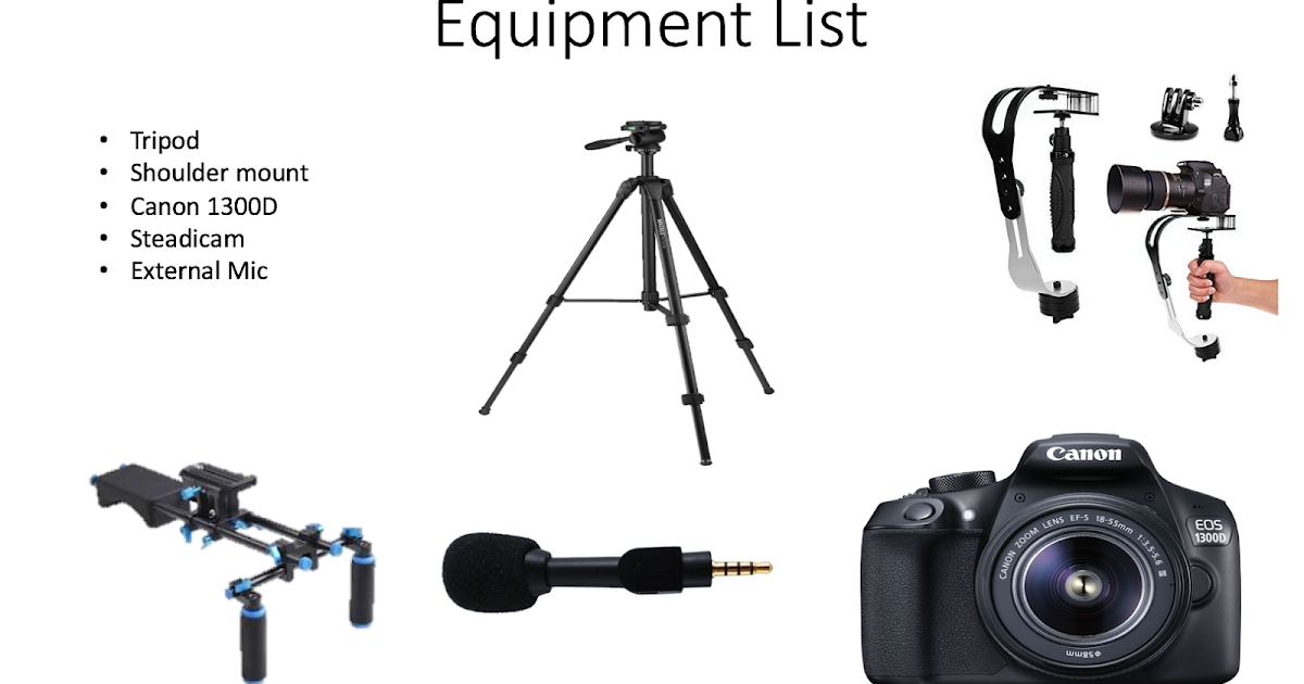 Kasim Khan A2 Media Equipment List