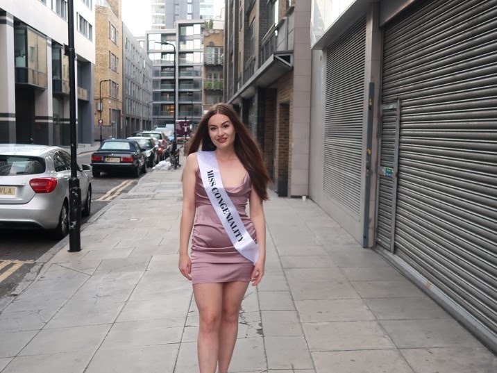 miss congeniality lavender dress