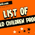 List of PTV Old Children Programs