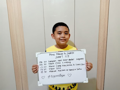 menu makan dan snack perhari menu