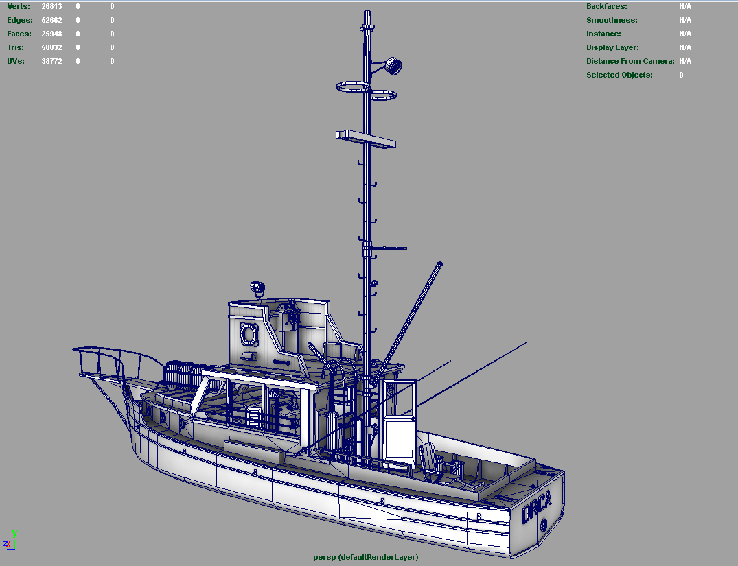 Orca model boat plans ~ Fibre boat