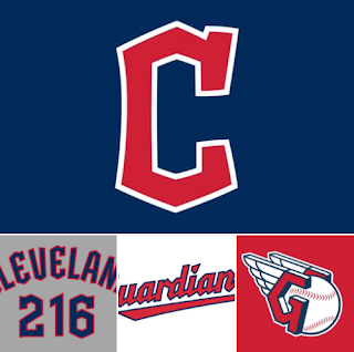 Guardians, yes. Font and logo design, no. - Cleveland Baseball Cards