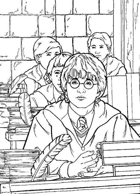 Harry Potter coloring.filminspector.com