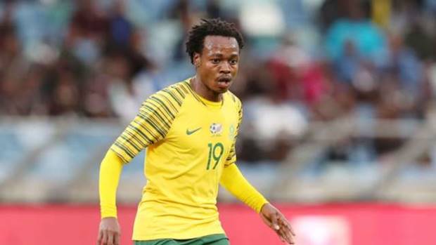 Bafana Bafana forward Percy Tau