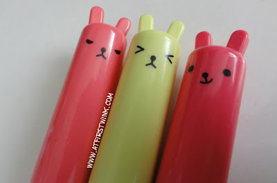 Tony Moly petite bunny gloss bar no. 6, 8, and 9