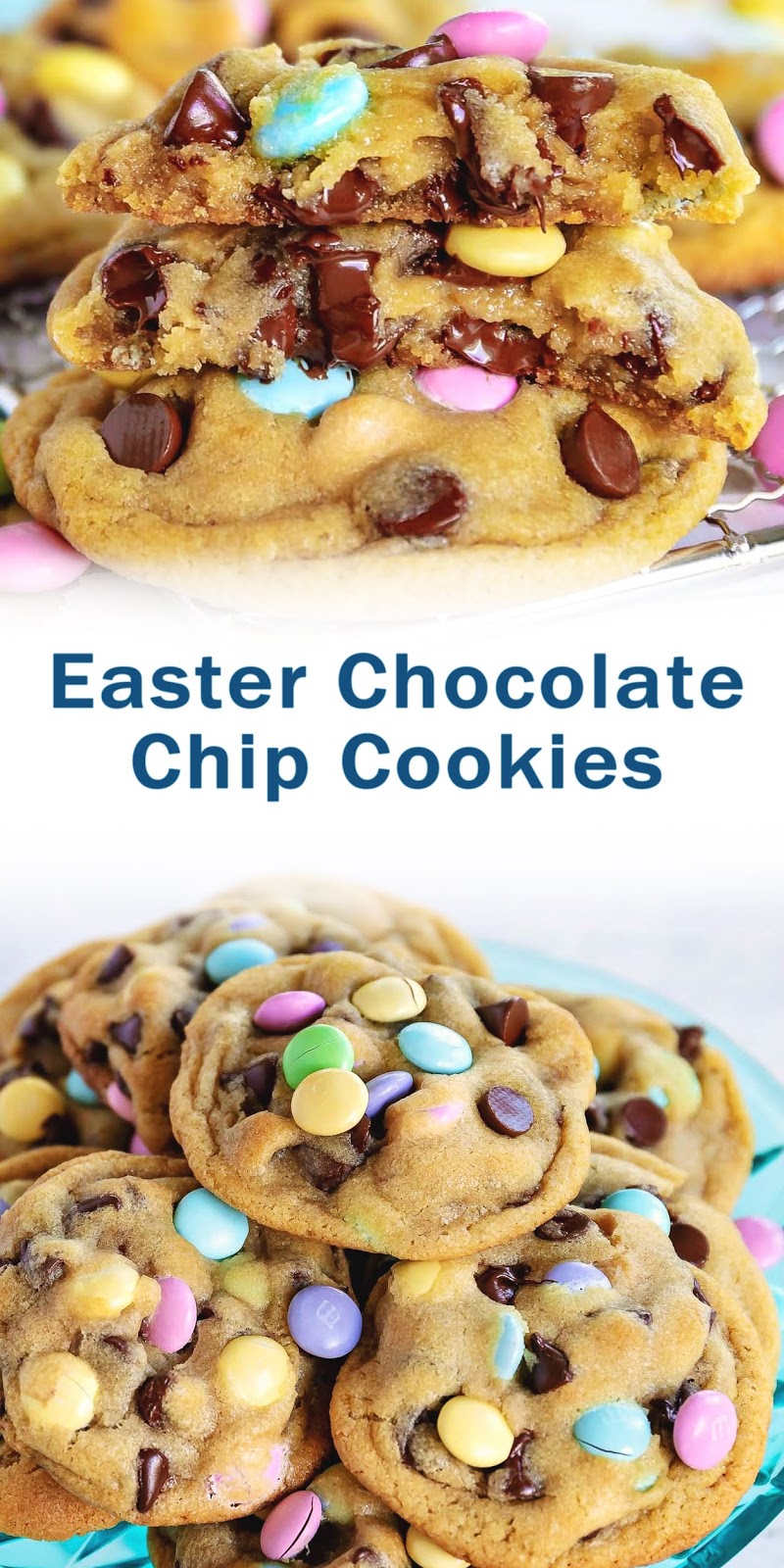 Easter Chocolate Chip Cookies