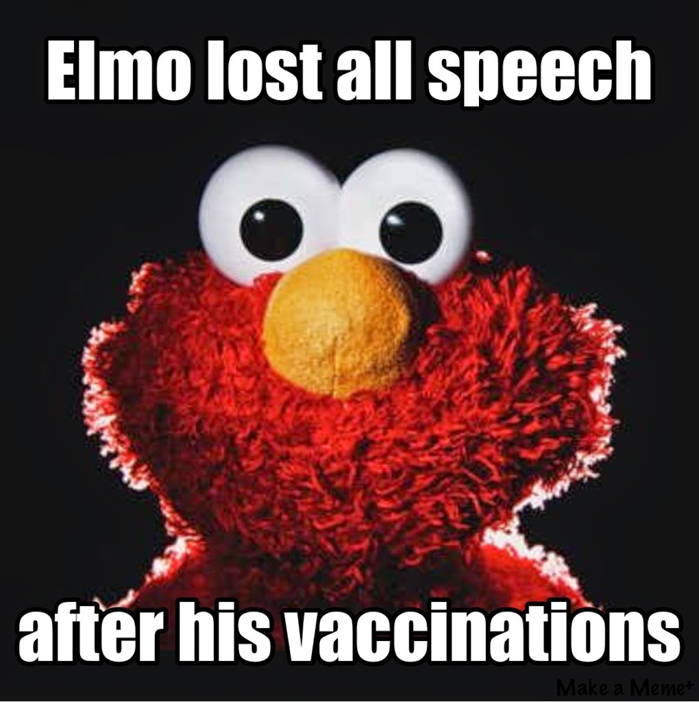 Adventures in Autism Surgeon General Uses Elmo to Sell Vaccines to Minors