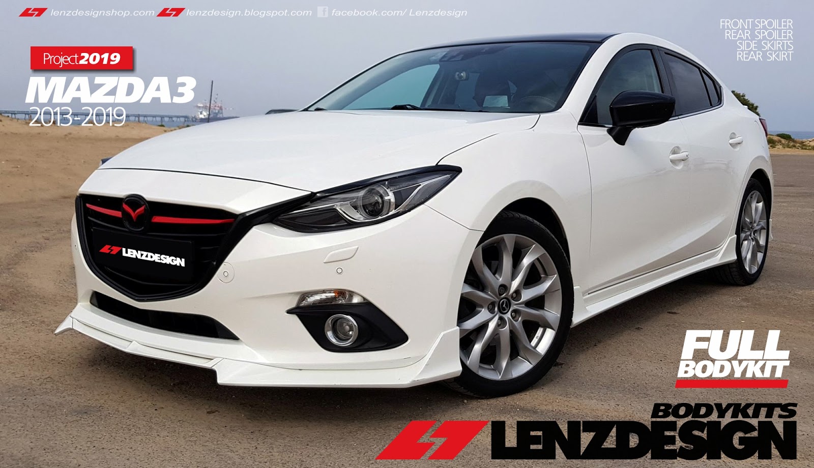 Mazda 3 BM Lenzdesign Bodykit 2013-2018