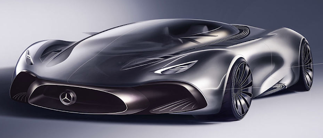 Designer's Take On A Mercedes Hybrid Supercar Looks Fittingly Outlandish Designer's Take On A Mercedes Hybrid Supercar Looks Fittingly Outlandish