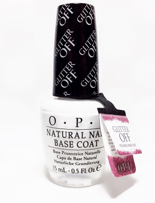 balance skrig Sommetider Fashion Polish: OPI Glitter Off Base Coat review