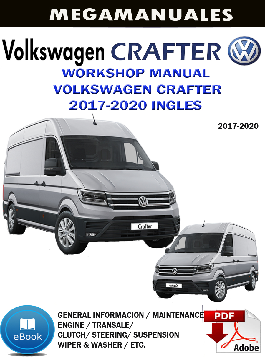 Manuales De Mecanica Manual De Taller Volkswagen Crafter 2017 2020 Ingles