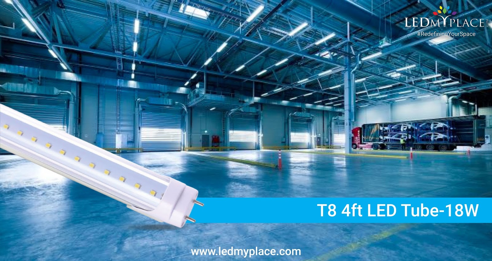 T8 4ft Led Tube A Quick Easy Replacement For T8 4ft Fluorescent