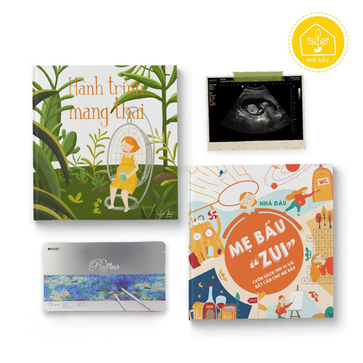 [A116] Trọn bộ sách thai giáo Mẹ Bầu mang thai lần đầu nên đọc