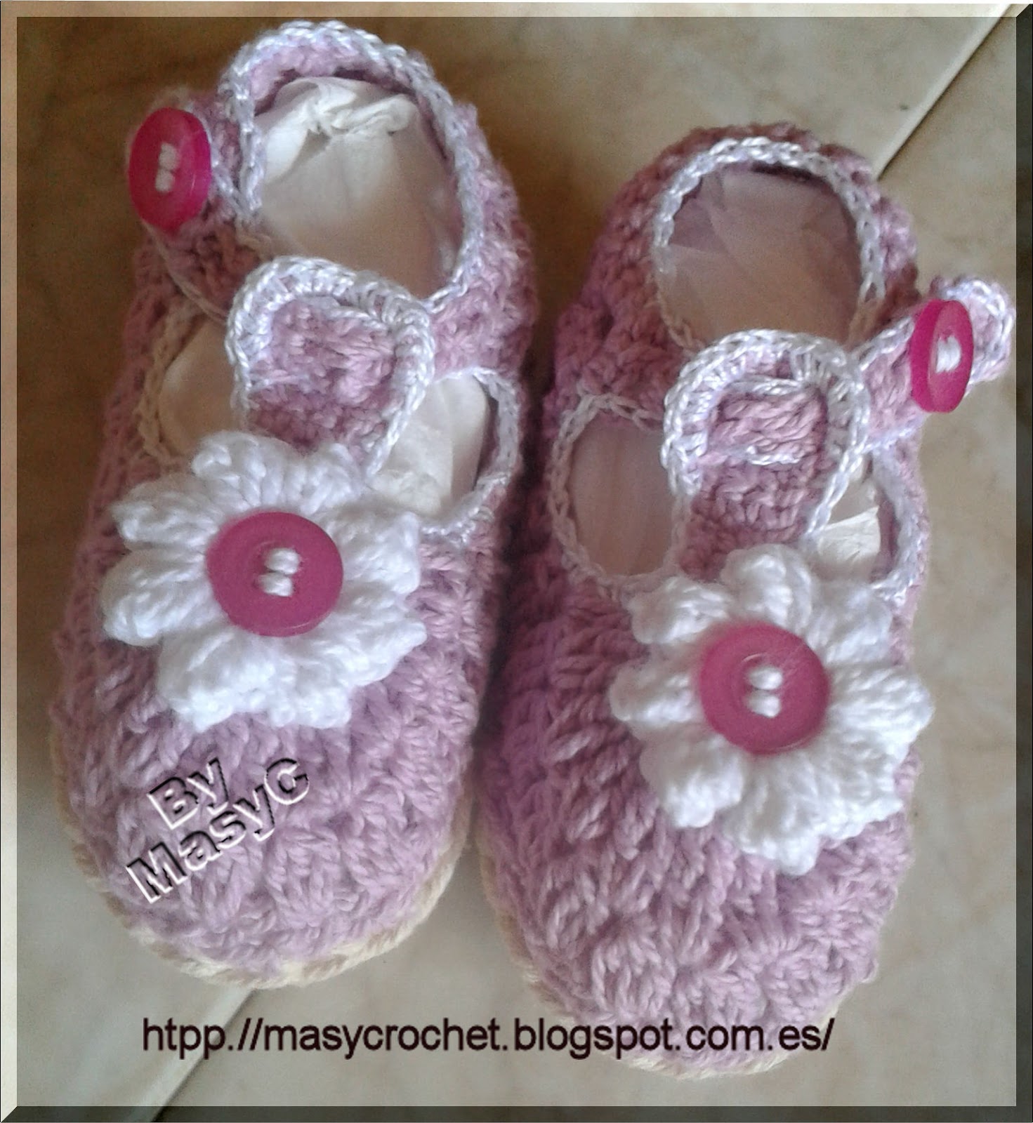 Mi Crochet: Zapatitos bebe