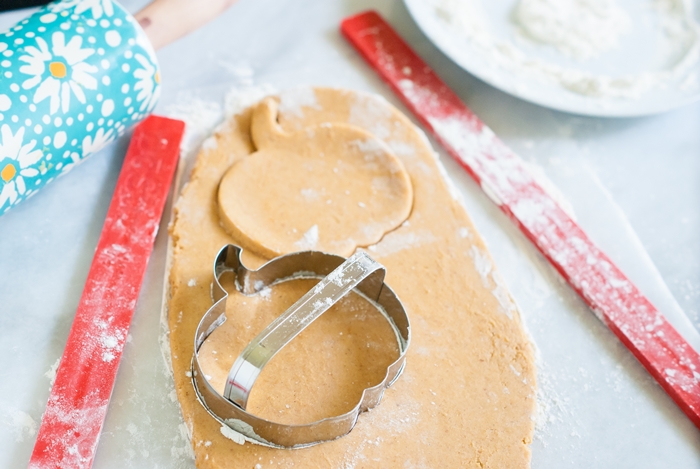 spiced pumpkin cut-out cookies