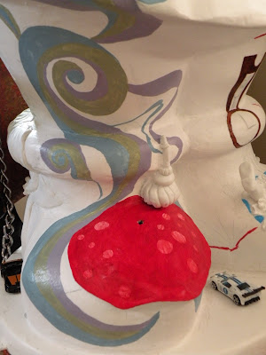 busylittleelf: Garden Gnome Update - The Painting Begins