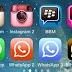 حديث تحميل وتثبيت 3 نسخ من BBM android بتصميم ميتريال