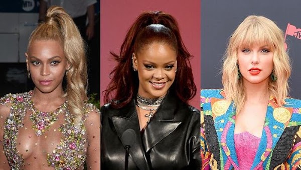 Beyonce, Rihanna y Taylor Swift en la lista de mujeres más poderosas de Forbes
